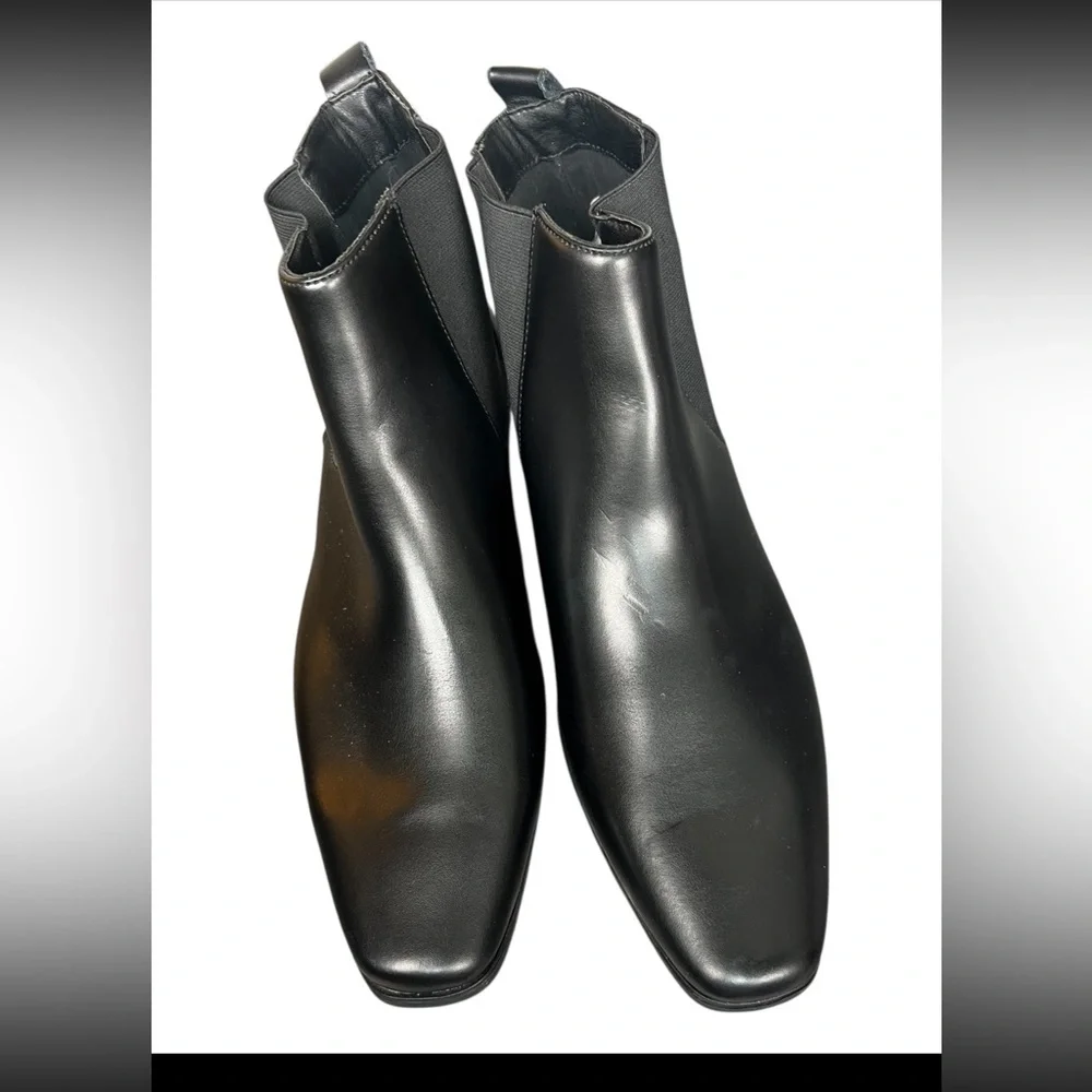 Calvin Klein Men's Brayden Chelsea Boot- size 10.5- Black